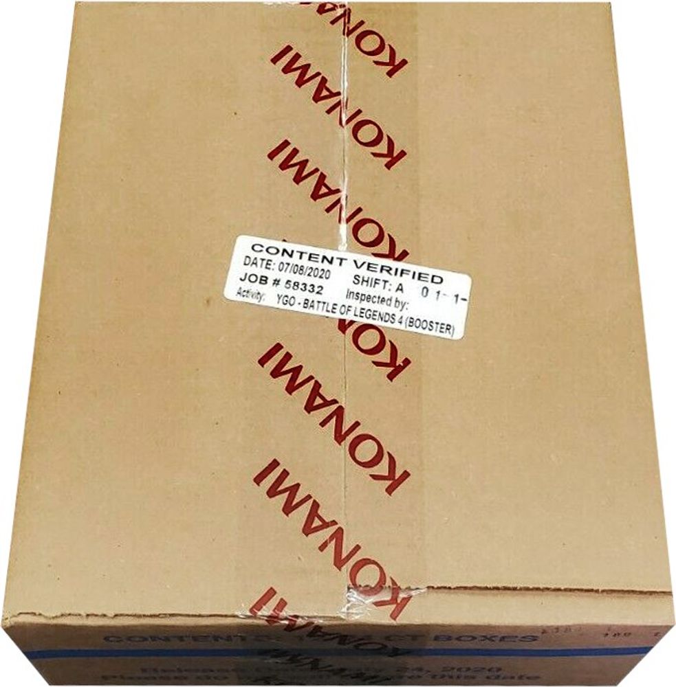 Battles of Legend: Armageddon Booster Box Case [1st Edition] (null) - null