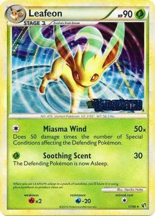 Leafeon - 17/90 (Prerelease)/90  - Holofoil - Promo