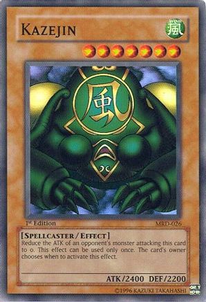 Kazejin (MRD-026) - Super Rare