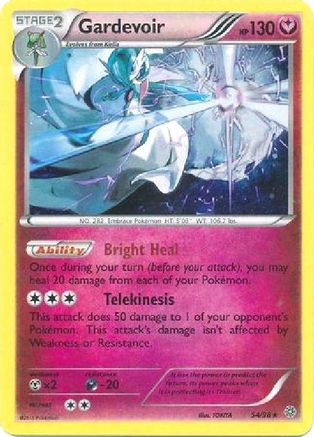 Gardevoir (54/98) (Cosmos Holo) [XY : Origines Anciennes] 