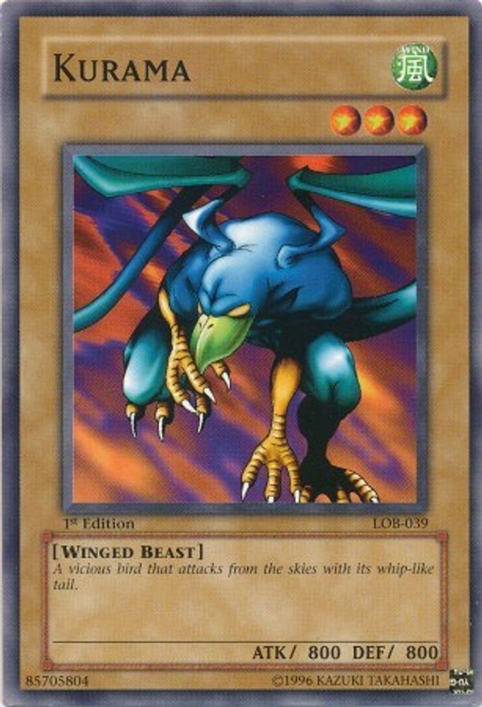 Kurama (LOB-039) - Common