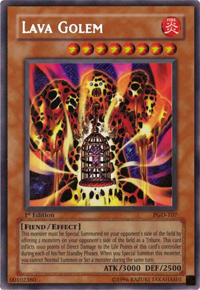Lava Golem (PGD-107) - Secret Rare