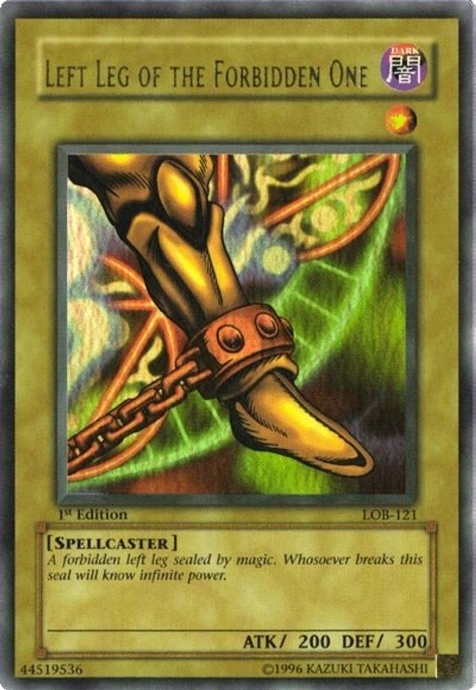 Left Leg of the Forbidden One (LOB-121) - Ultra Rare