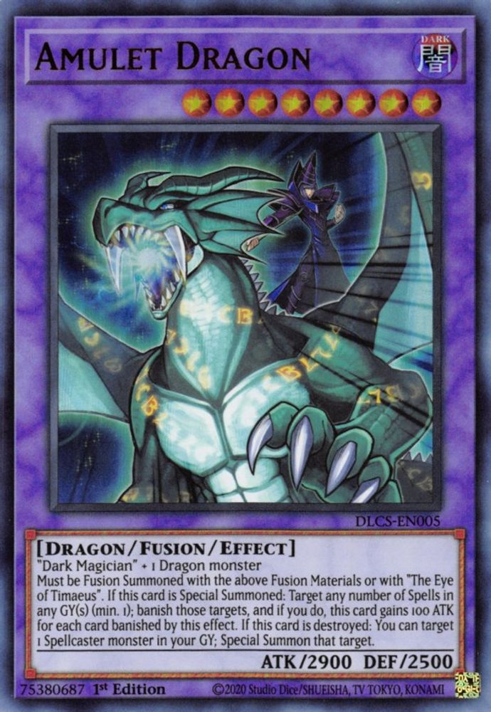 Amulet Dragon (DLCS-EN005) - Ultra Rare
