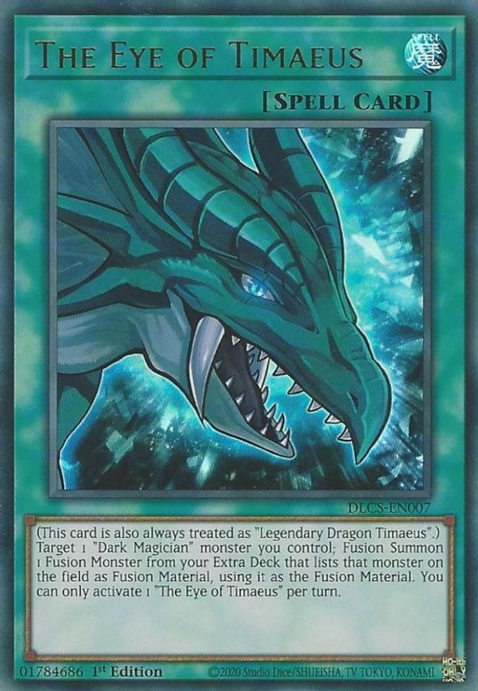 The Eye of Timaeus (DLCS-EN007) - Ultra Rare