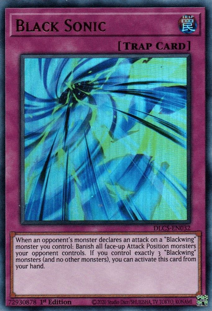 Black Sonic [DLCS-EN032] Ultra Rare 