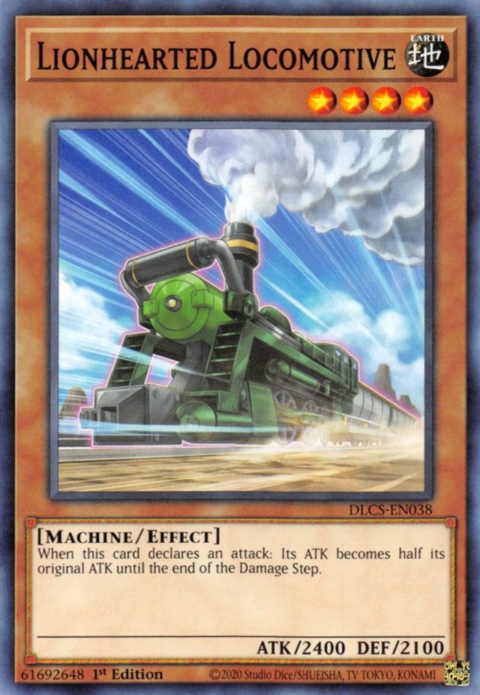Lionhearted Locomotive (DLCS-EN038) - Common