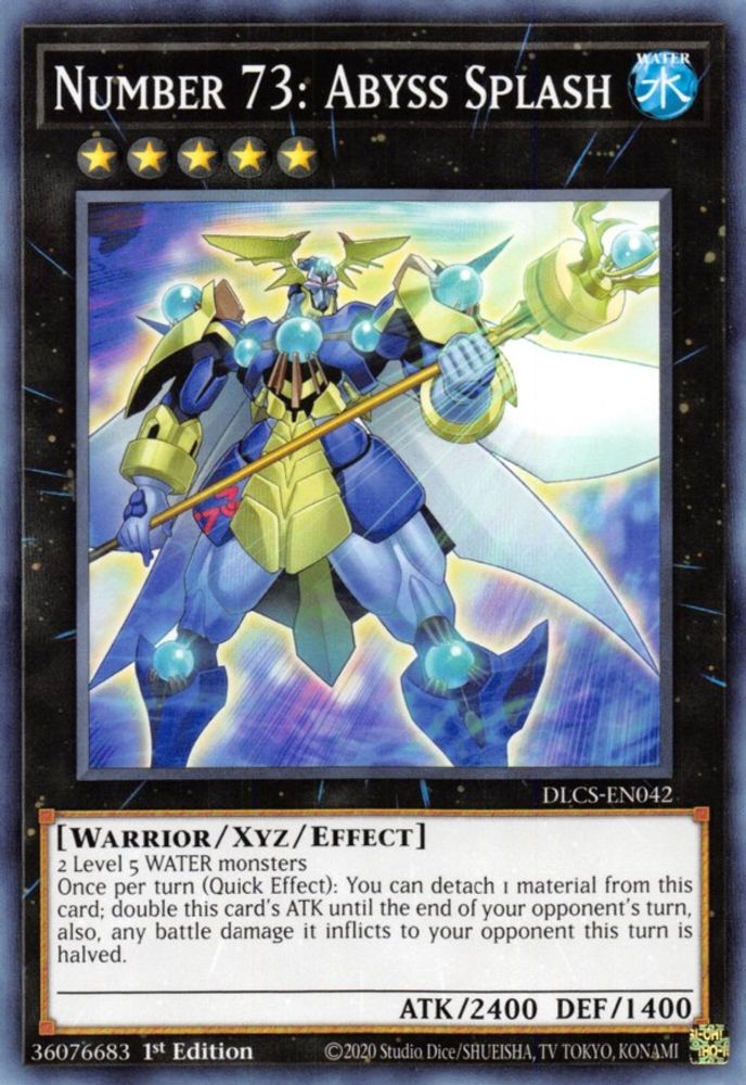 Number 73: Abyss Splash (DLCS-EN042) - Common