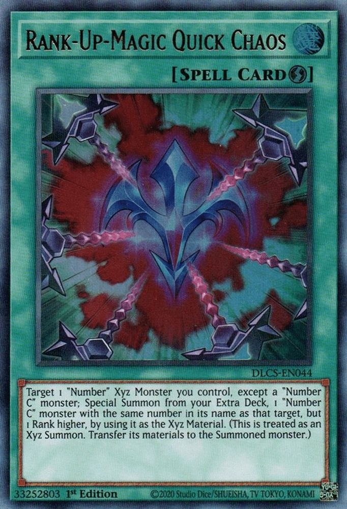 Rank-Up-Magic Quick Chaos (DLCS-EN044) - Ultra Rare