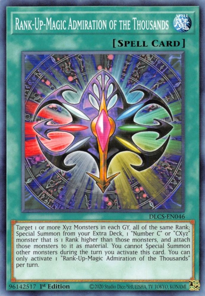 Rank-Up-Magic Admiration of the Thousands (DLCS-EN046) - Common
