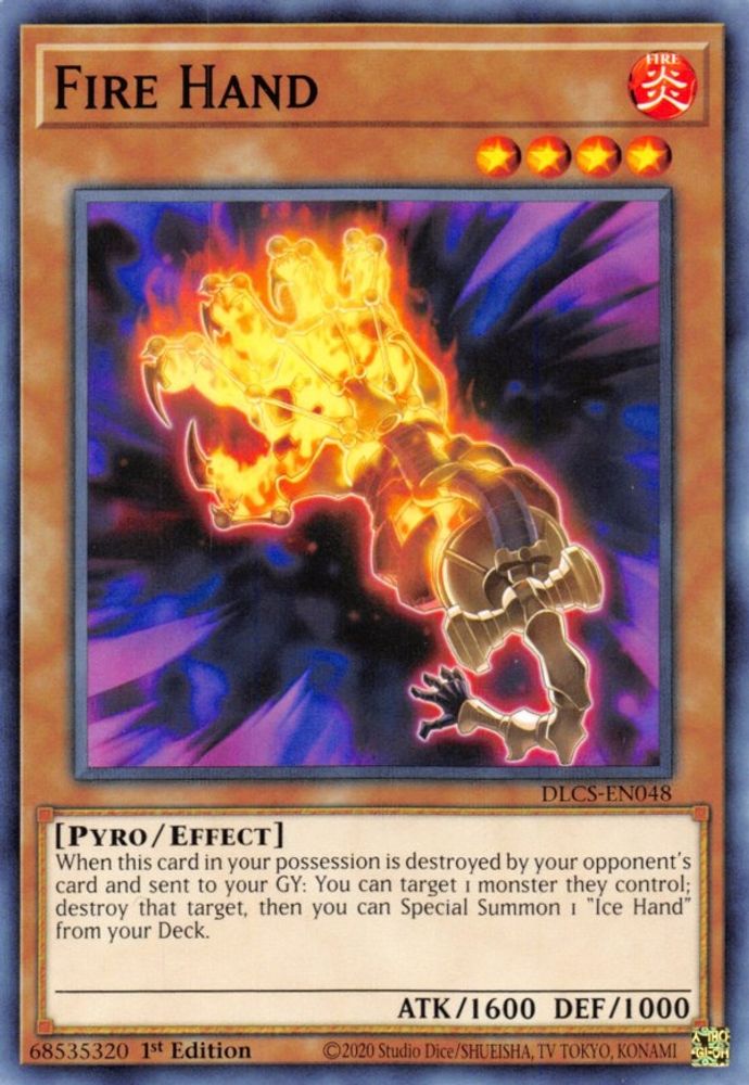 Fire Hand (DLCS-EN048) - Common