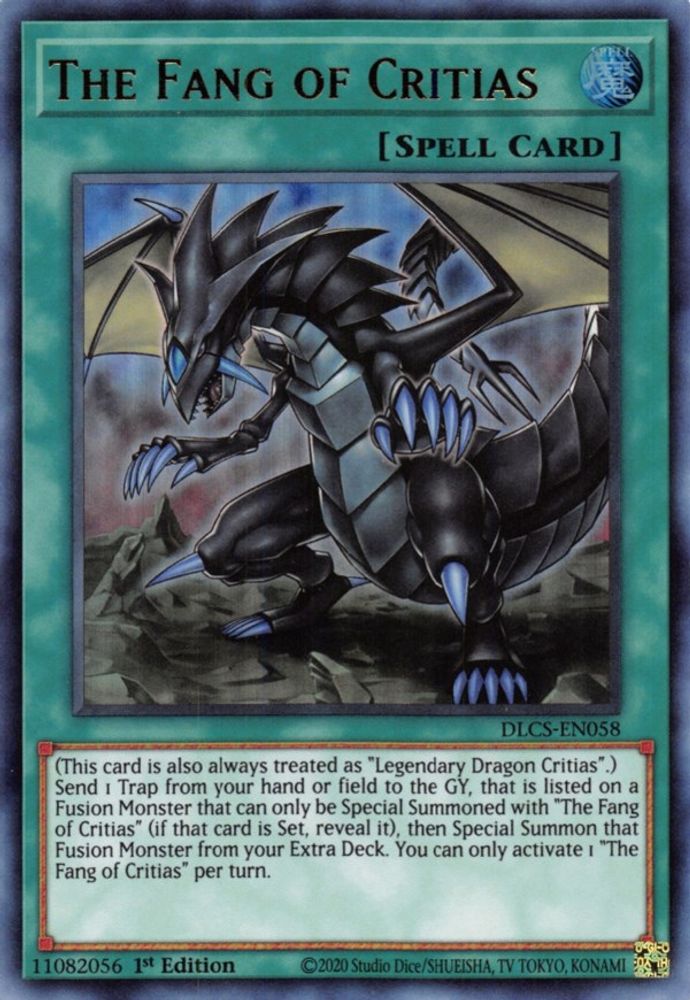 Le Croc de Critias [DLCS-EN058] Ultra Rare 