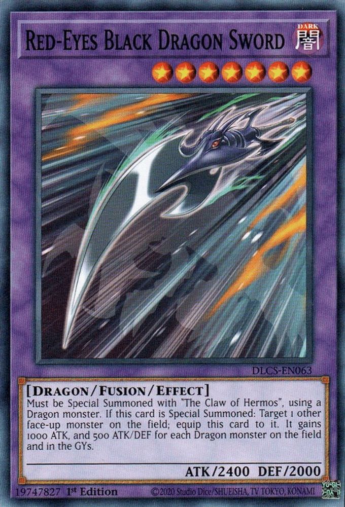 Red-Eyes Black Dragon Sword (DLCS-EN063) - Common