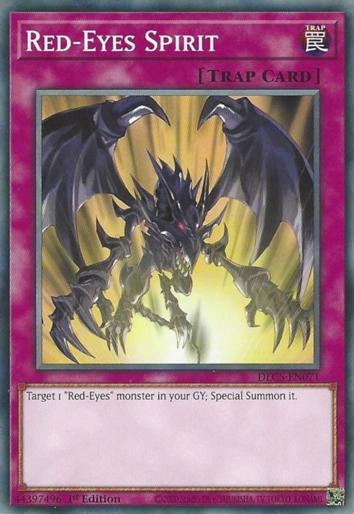 Red-Eyes Spirit (DLCS-EN071) - Common
