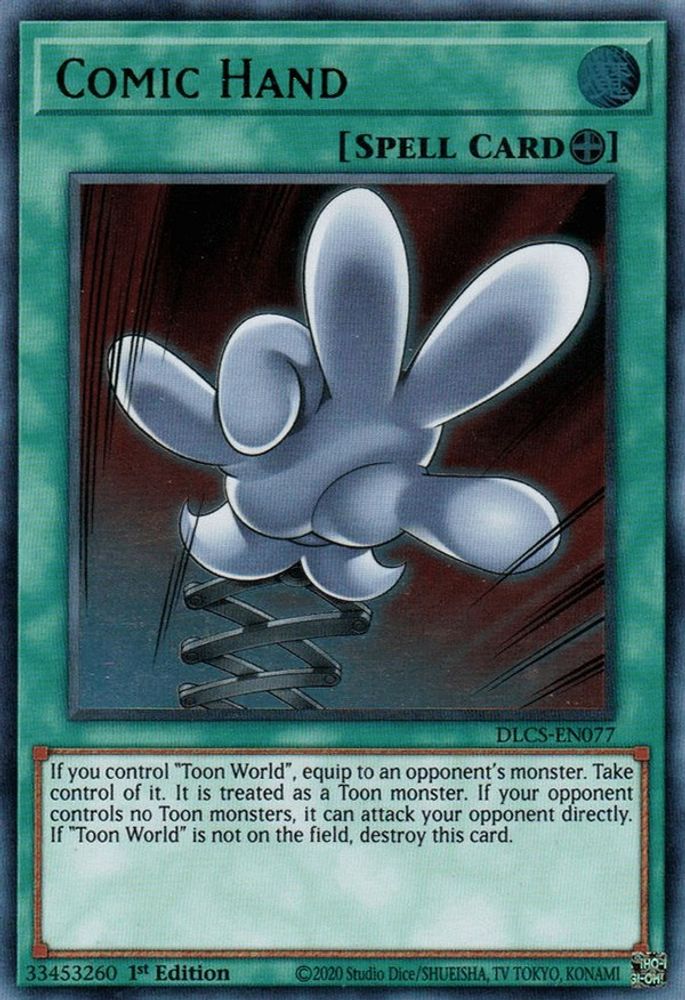 Comic Hand (DLCS-EN077) - Ultra Rare