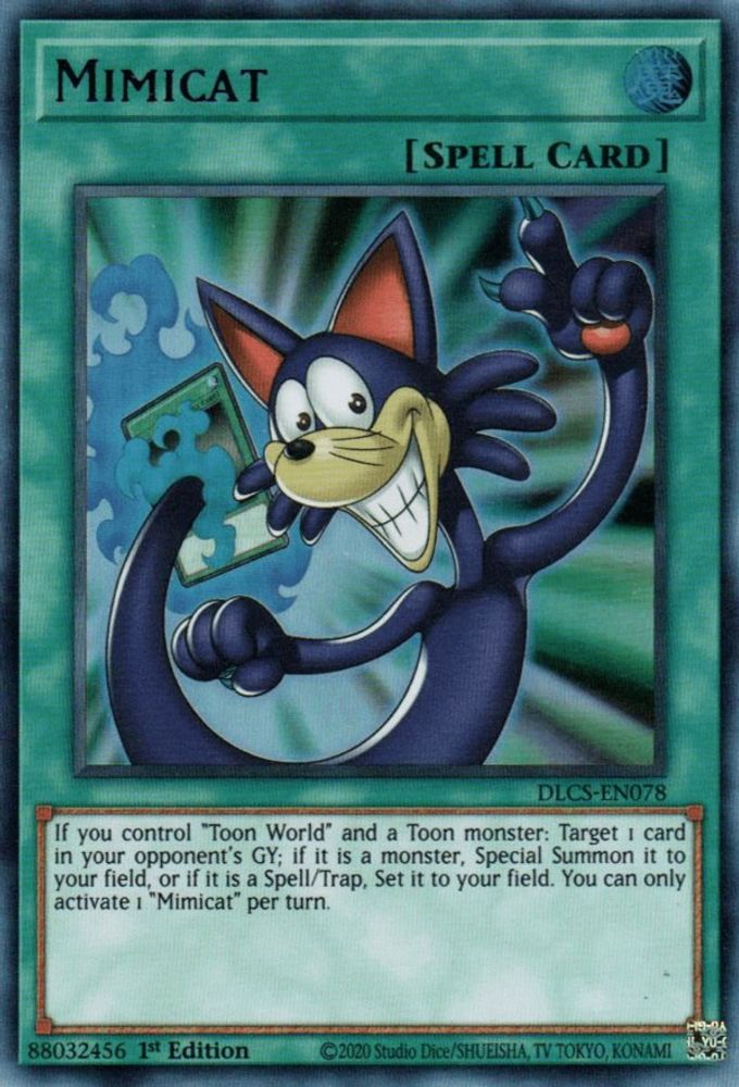 Mimicat [DLCS-EN078] Ultra Rare 