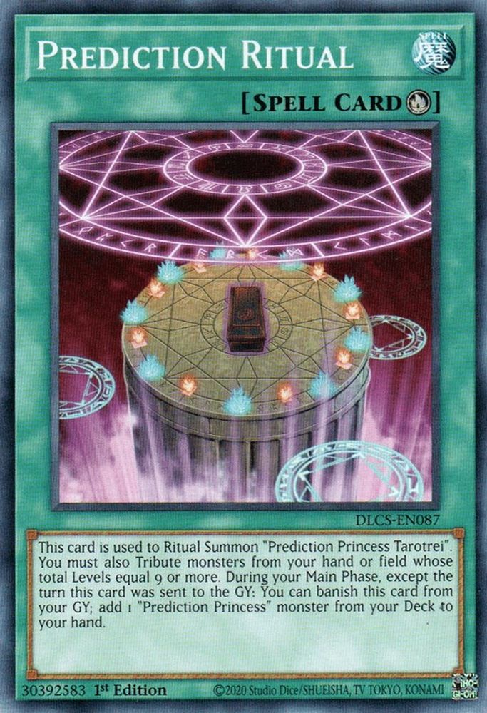 Rituel de prédiction [DLCS-EN087] Commun