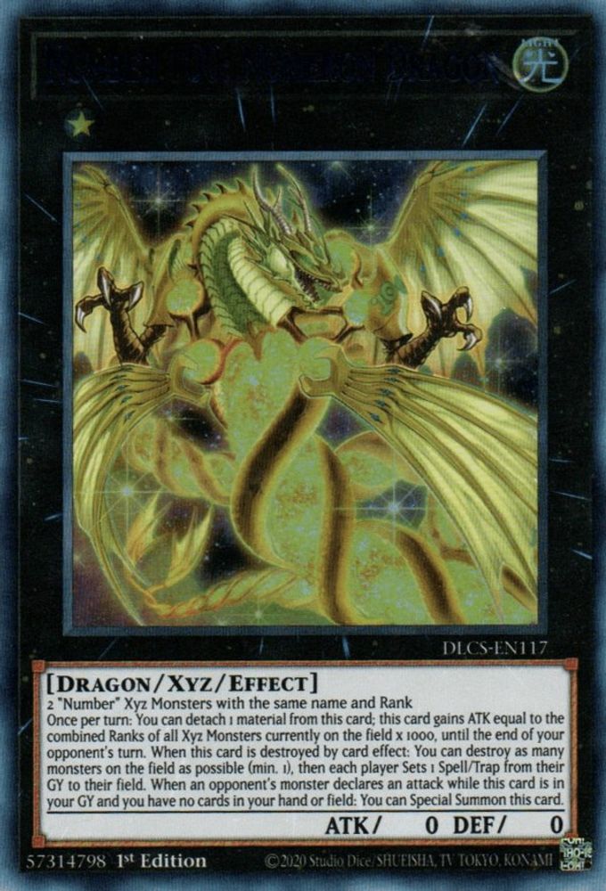 Number 100: Numeron Dragon (DLCS-EN117) - Ultra Rare