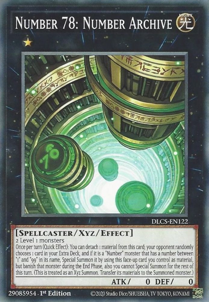Number 78: Number Archive (DLCS-EN122) - Common