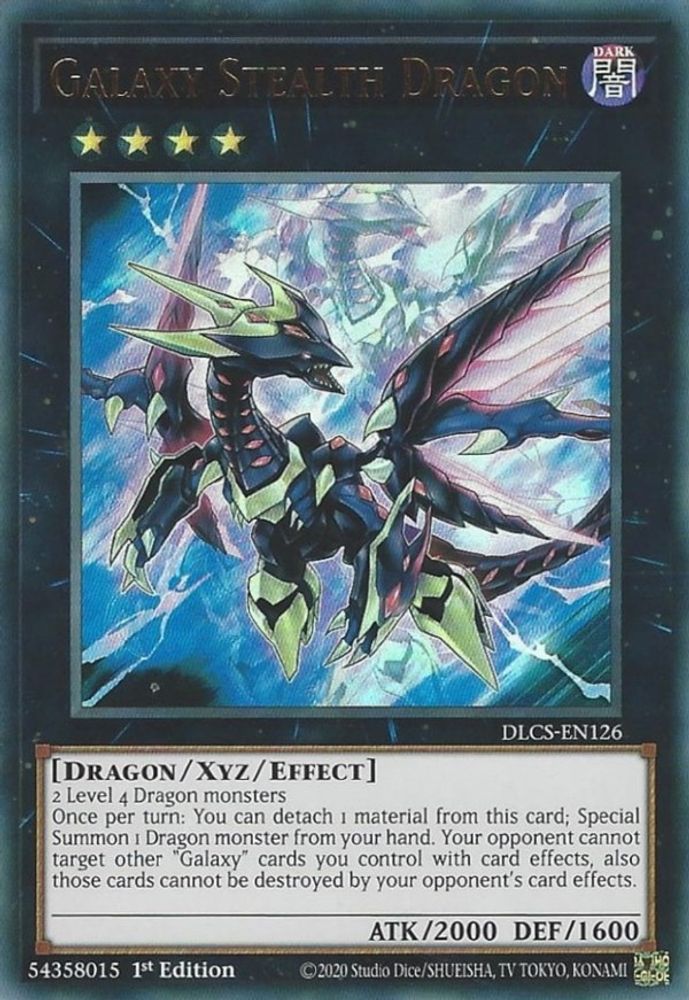 Galaxy Stealth Dragon (DLCS-EN126) - Ultra Rare