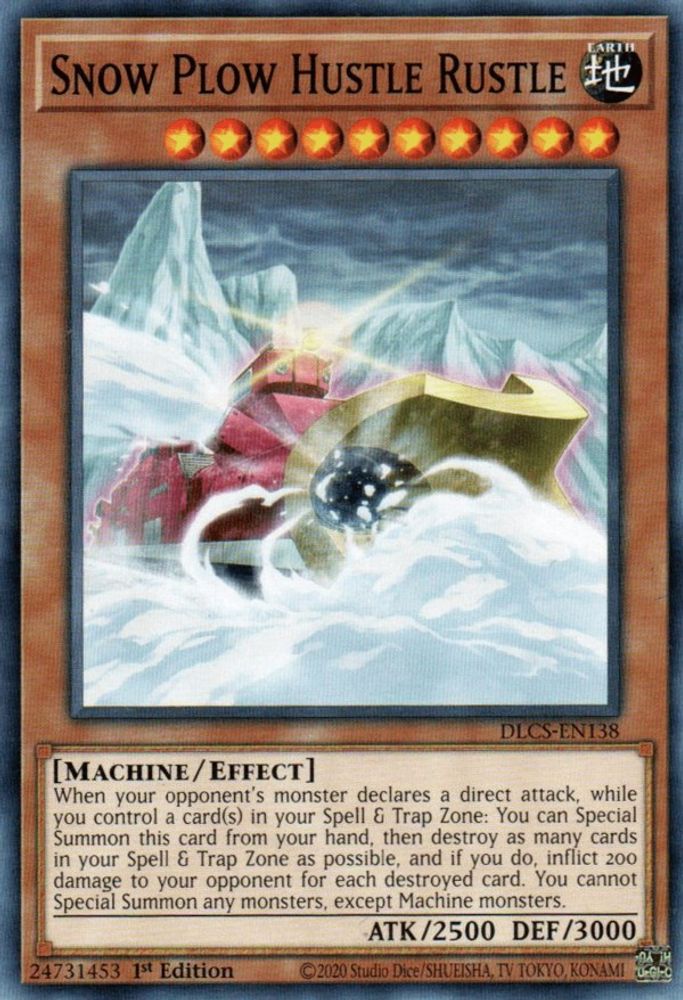 Snow Plow Hustle Rustle (DLCS-EN138) - Common