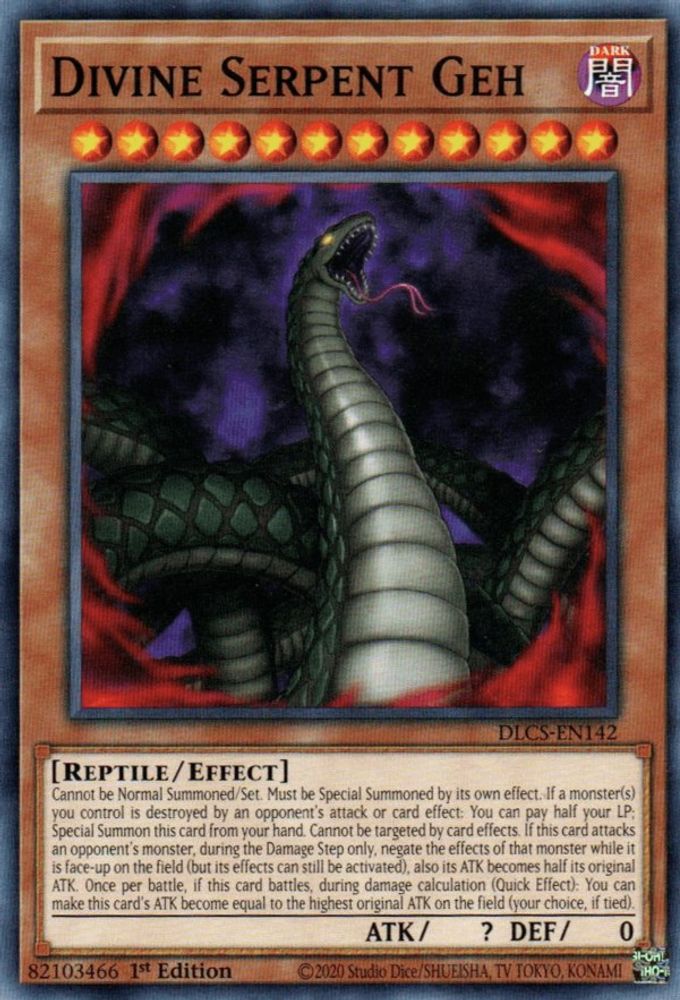 Divine Serpent Geh (DLCS-EN142) - Common