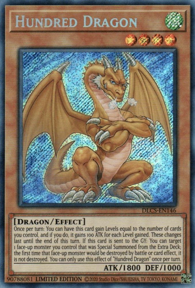 Hundred Dragon (DLCS-EN146) - Secret Rare