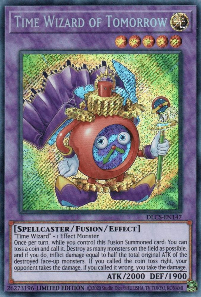 Time Wizard of Tomorrow (DLCS-EN147) - Secret Rare