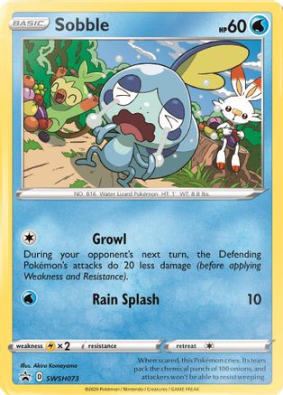 Sobble SWSH073  - Holofoil - Promo