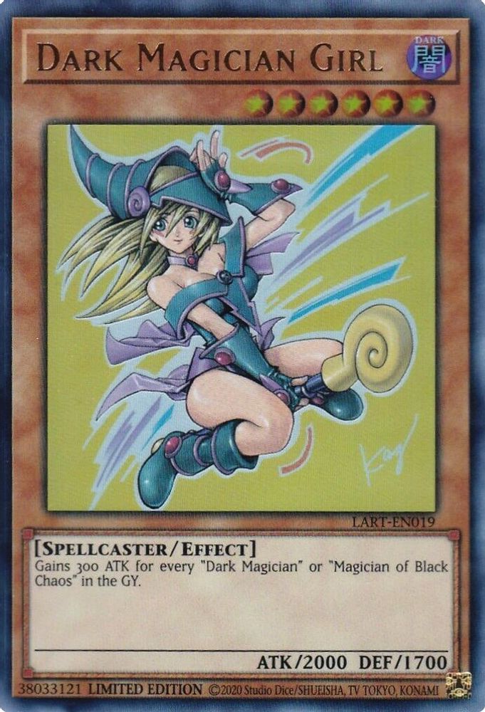 Dark Magician Girl (2020) (LART-EN019) - Ultra Rare