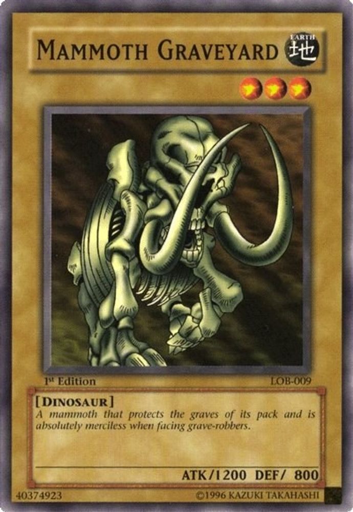 Mammoth Graveyard (LOB-009) - Common