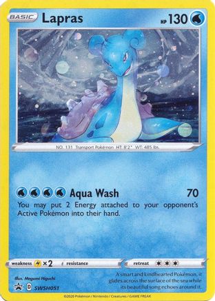 Lapras SWSH051  - Holofoil - Promo