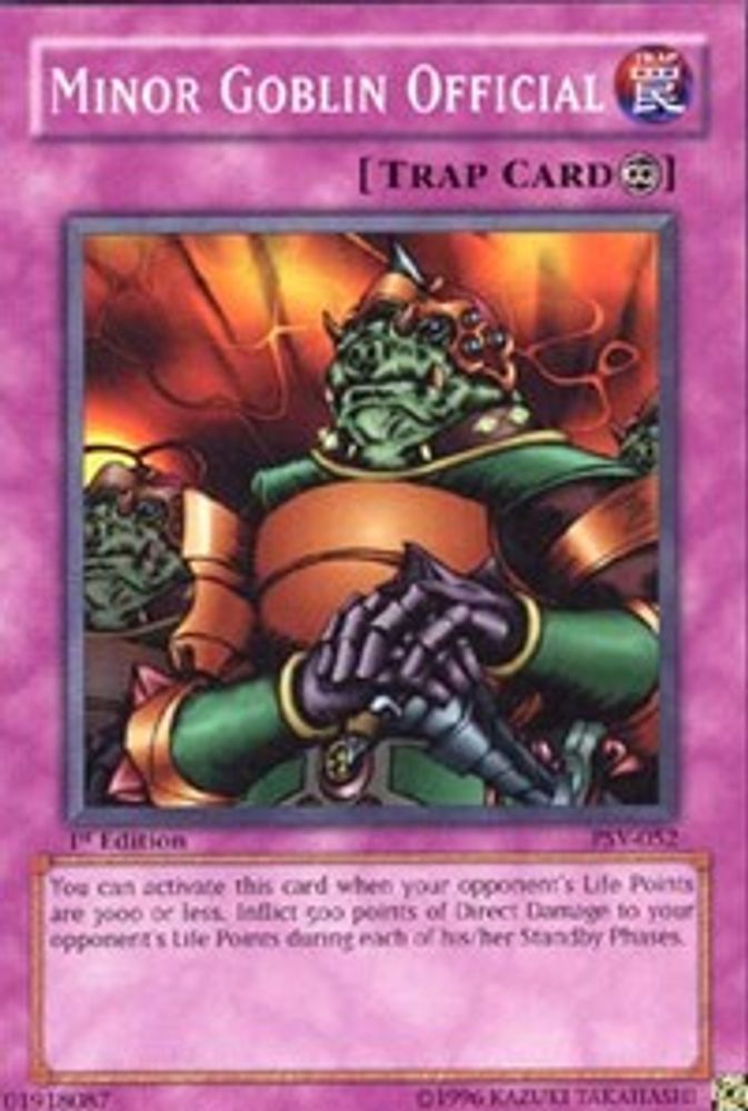 Minor Goblin Official (PSV-052) - Common