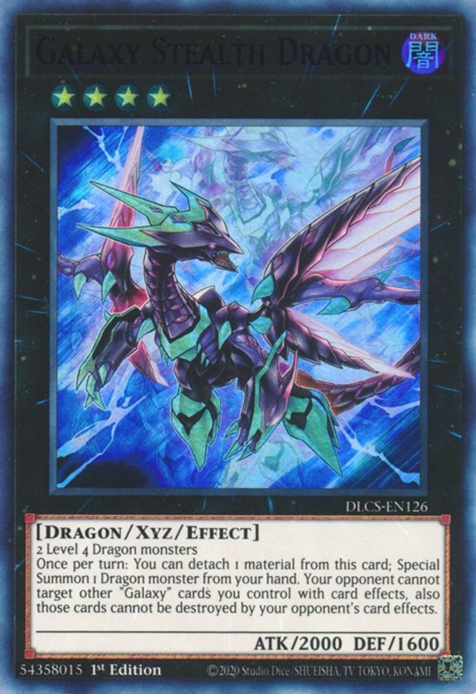 Galaxy Stealth Dragon (Purple) (DLCS-EN126) - Ultra Rare