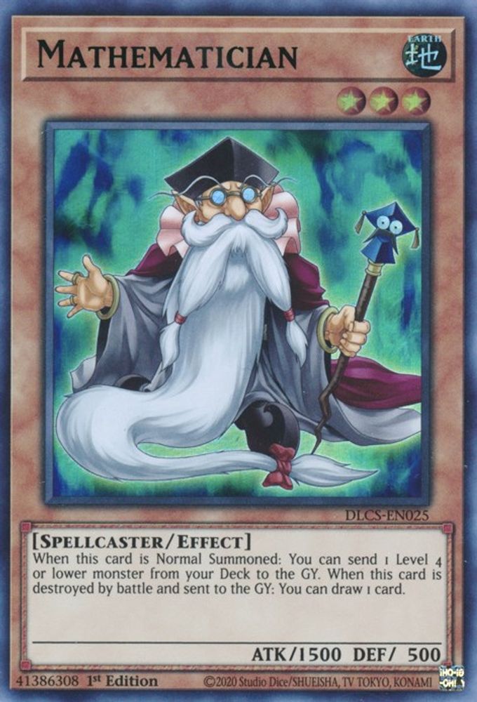 Mathematician (Green) (DLCS-EN025) - Ultra Rare