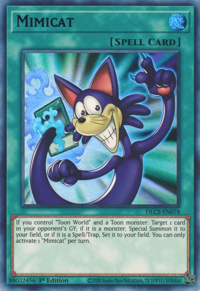 Mimicat (Purple) (DLCS-EN078) - Ultra Rare