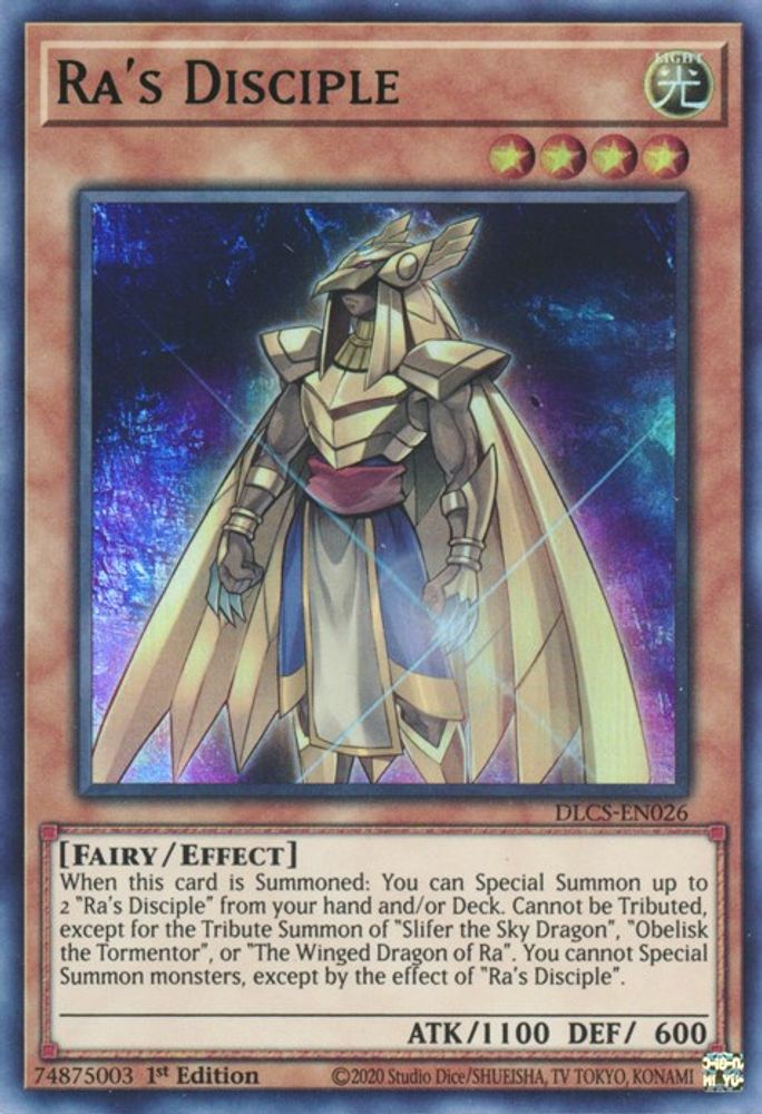 Ra's Disciple (Green) (DLCS-EN026) - Ultra Rare