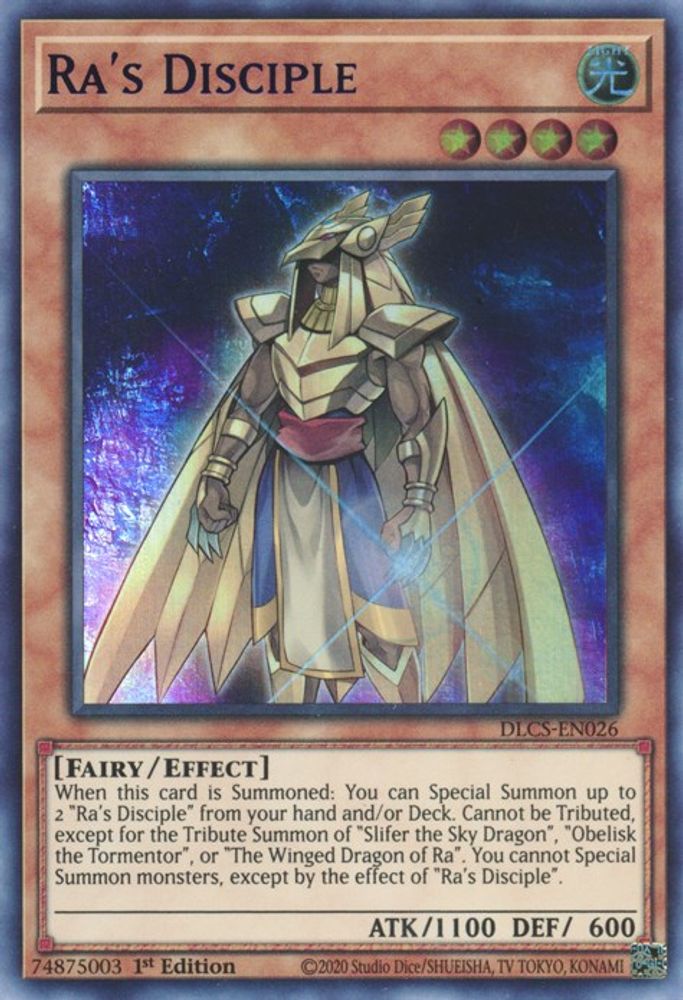 Ra's Disciple (Purple) (DLCS-EN026) - Ultra Rare