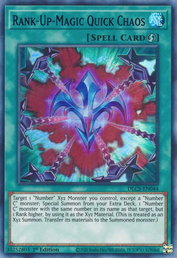 Rank-Up-Magic Quick Chaos (Purple) (DLCS-EN044) - Ultra Rare