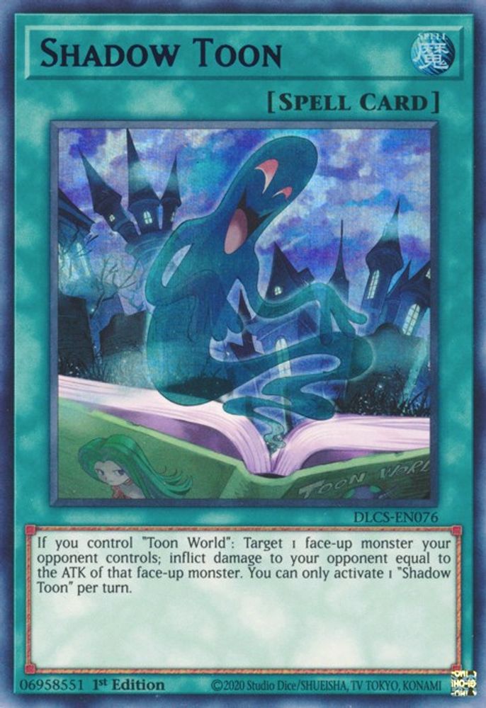 Shadow Toon (Blue) (DLCS-EN076) - Ultra Rare