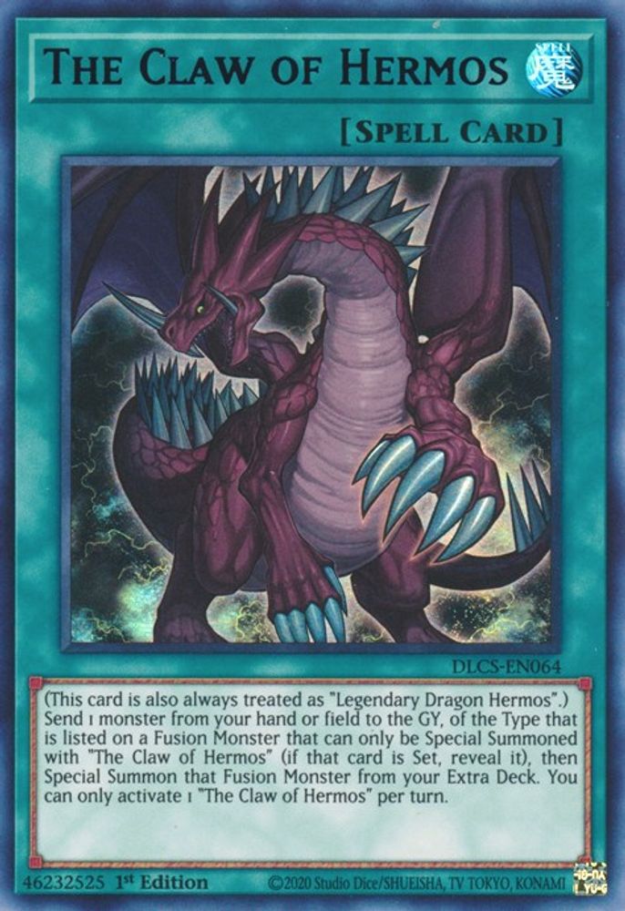 The Claw of Hermos (Purple) (DLCS-EN064) - Ultra Rare