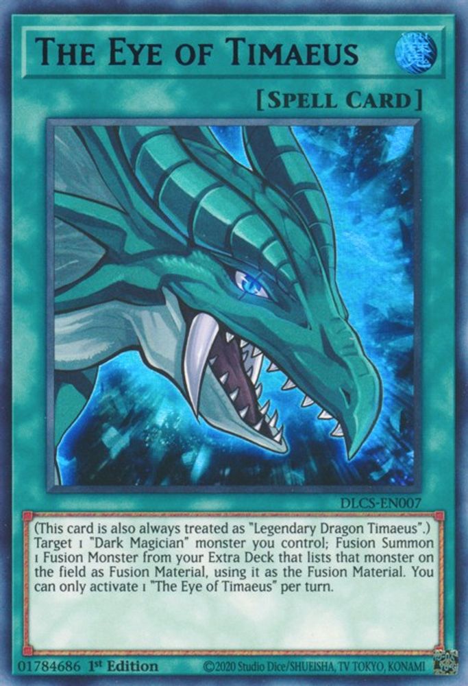 The Eye of Timaeus (Purple) (DLCS-EN007) - Ultra Rare