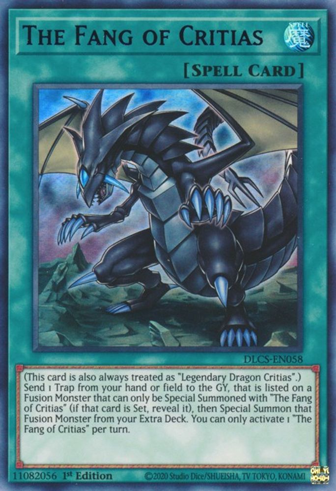 The Fang of Critias (Purple) (DLCS-EN058) - Ultra Rare