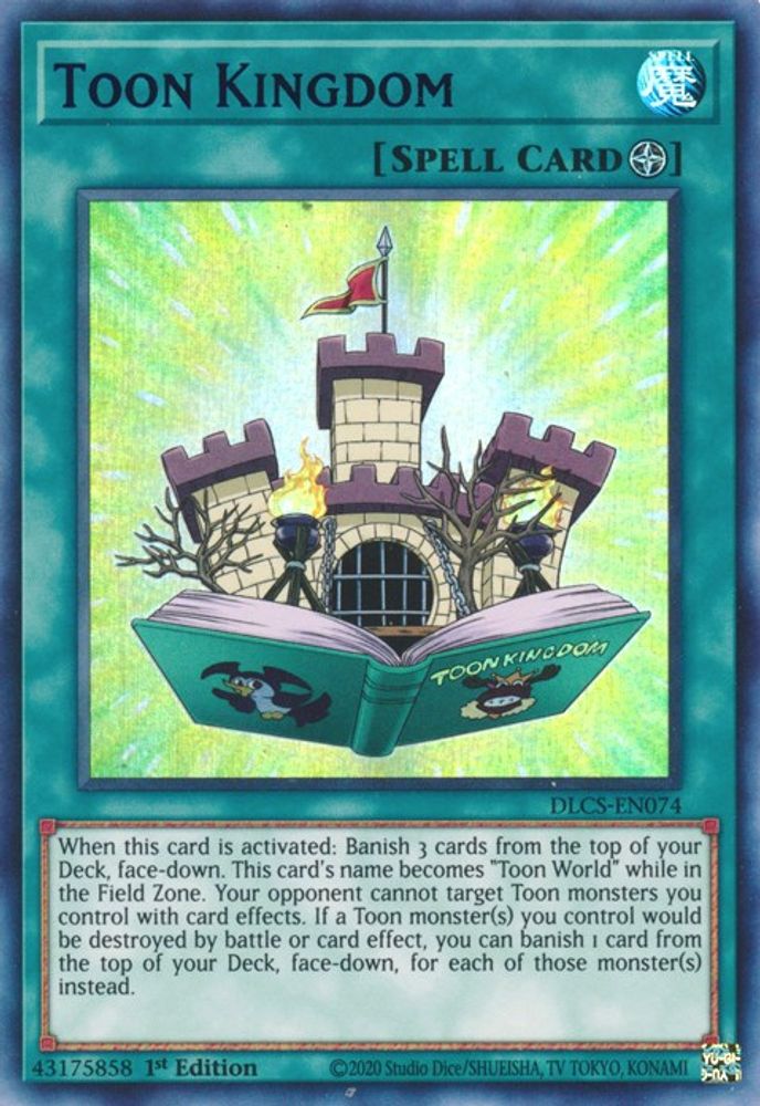 Toon Kingdom (Blue) (DLCS-EN074) - Ultra Rare