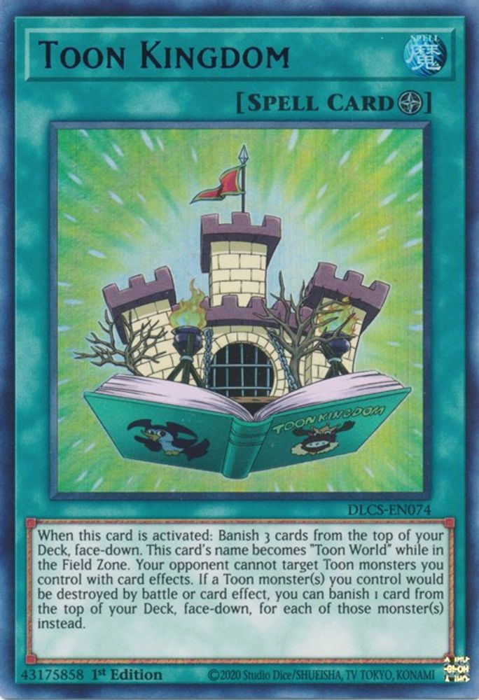 Toon Kingdom (Purple) (DLCS-EN074) - Ultra Rare