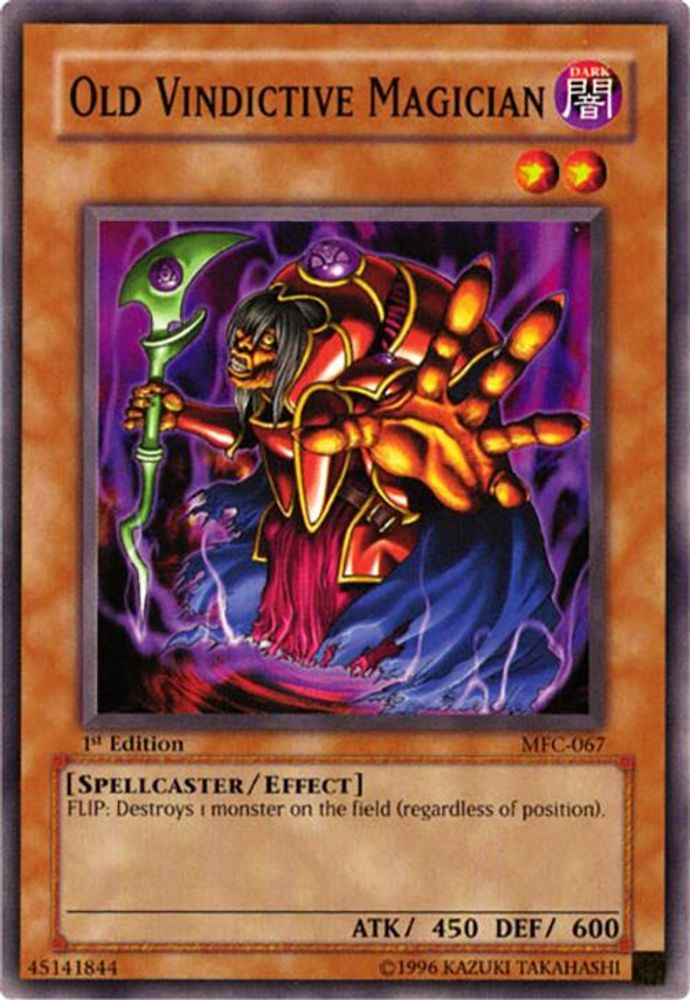 Old Vindictive Magician (MFC-067) - Common