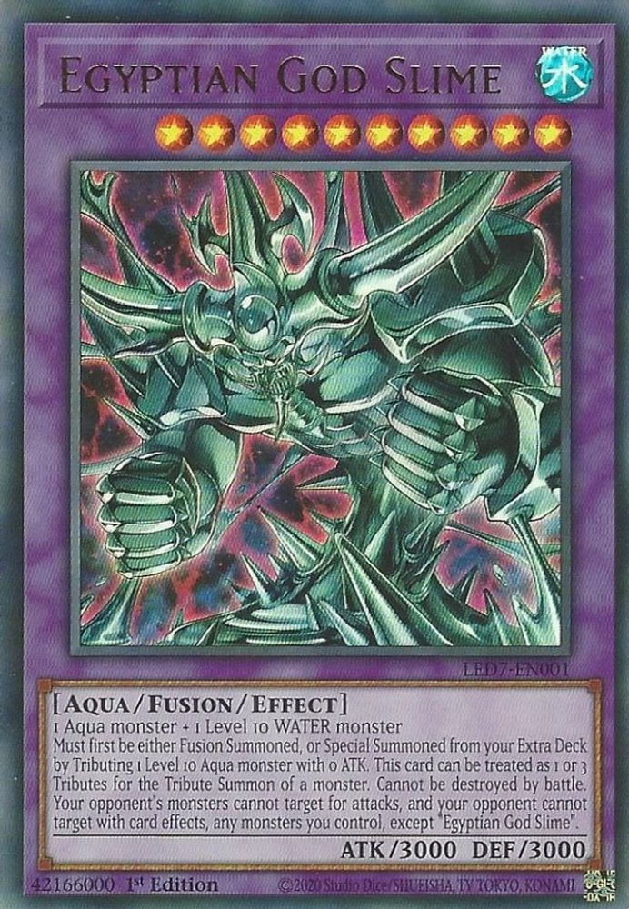 Egyptian God Slime (LED7-EN001) - Ultra Rare