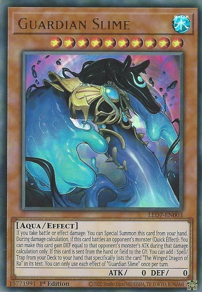 Guardian Slime (LED7-EN003) - Ultra Rare