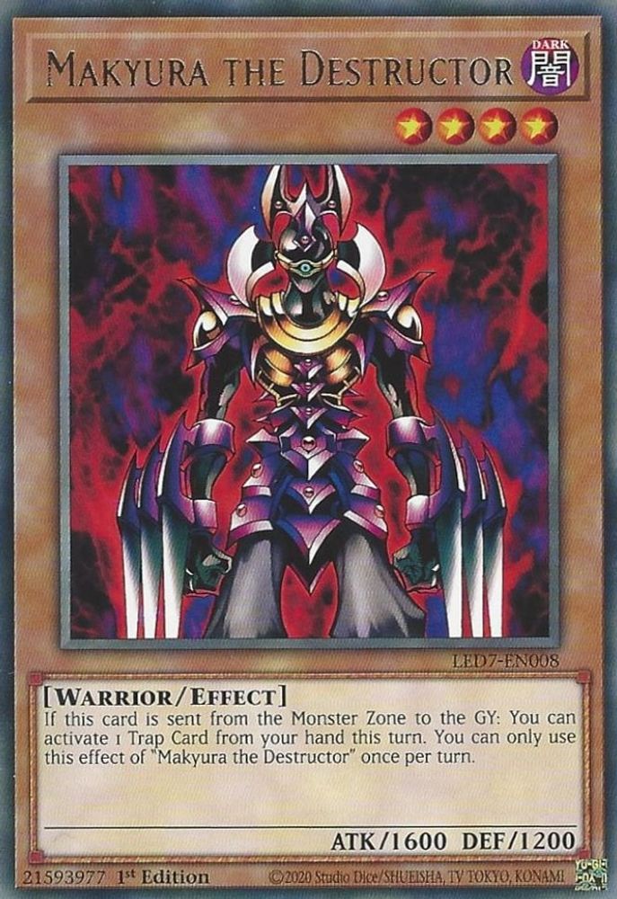 Makyura the Destructor (LED7-EN008) - Rare