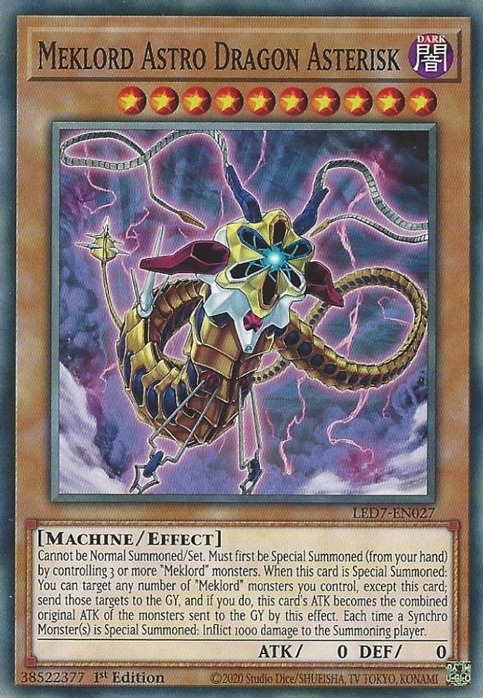 Meklord Astro Dragon Asterisk (LED7-EN027) - Common